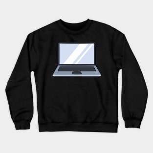 Laptop Computer Crewneck Sweatshirt